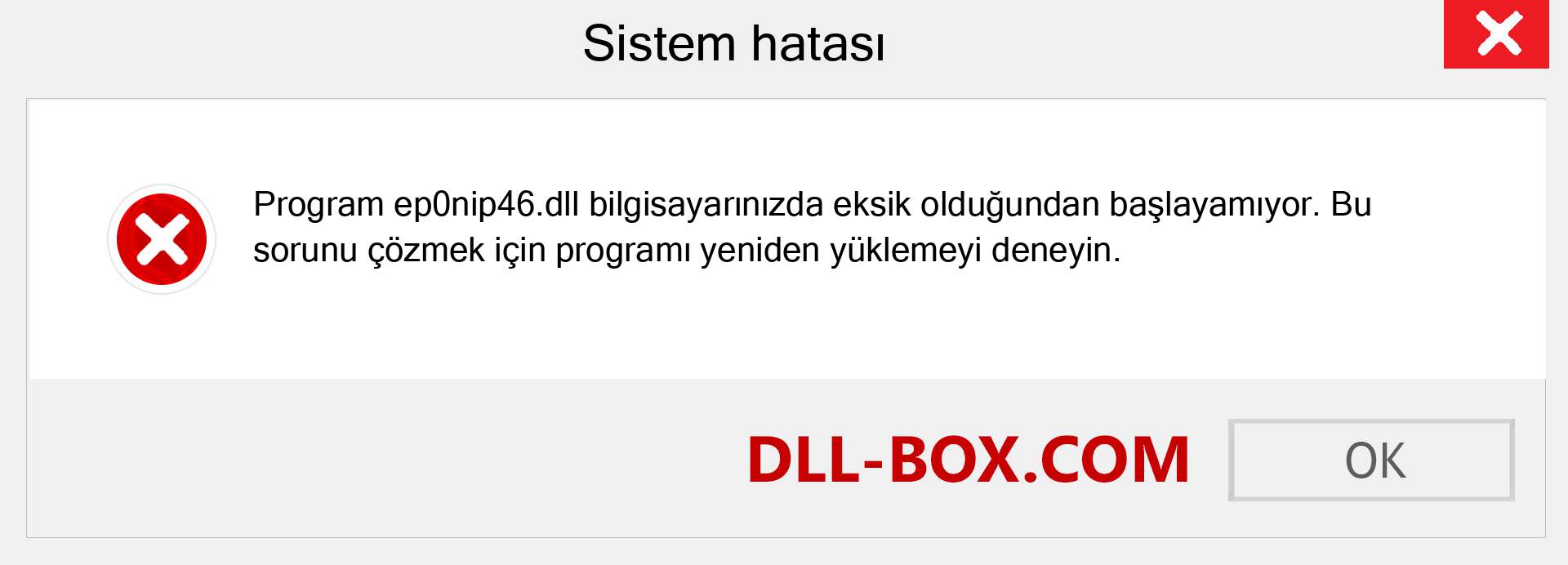 ep0nip46.dll dosyası eksik mi? Windows 7, 8, 10 için İndirin - Windows'ta ep0nip46 dll Eksik Hatasını Düzeltin, fotoğraflar, resimler